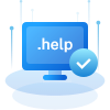 .help gives users a clear direction to get answers from the site.